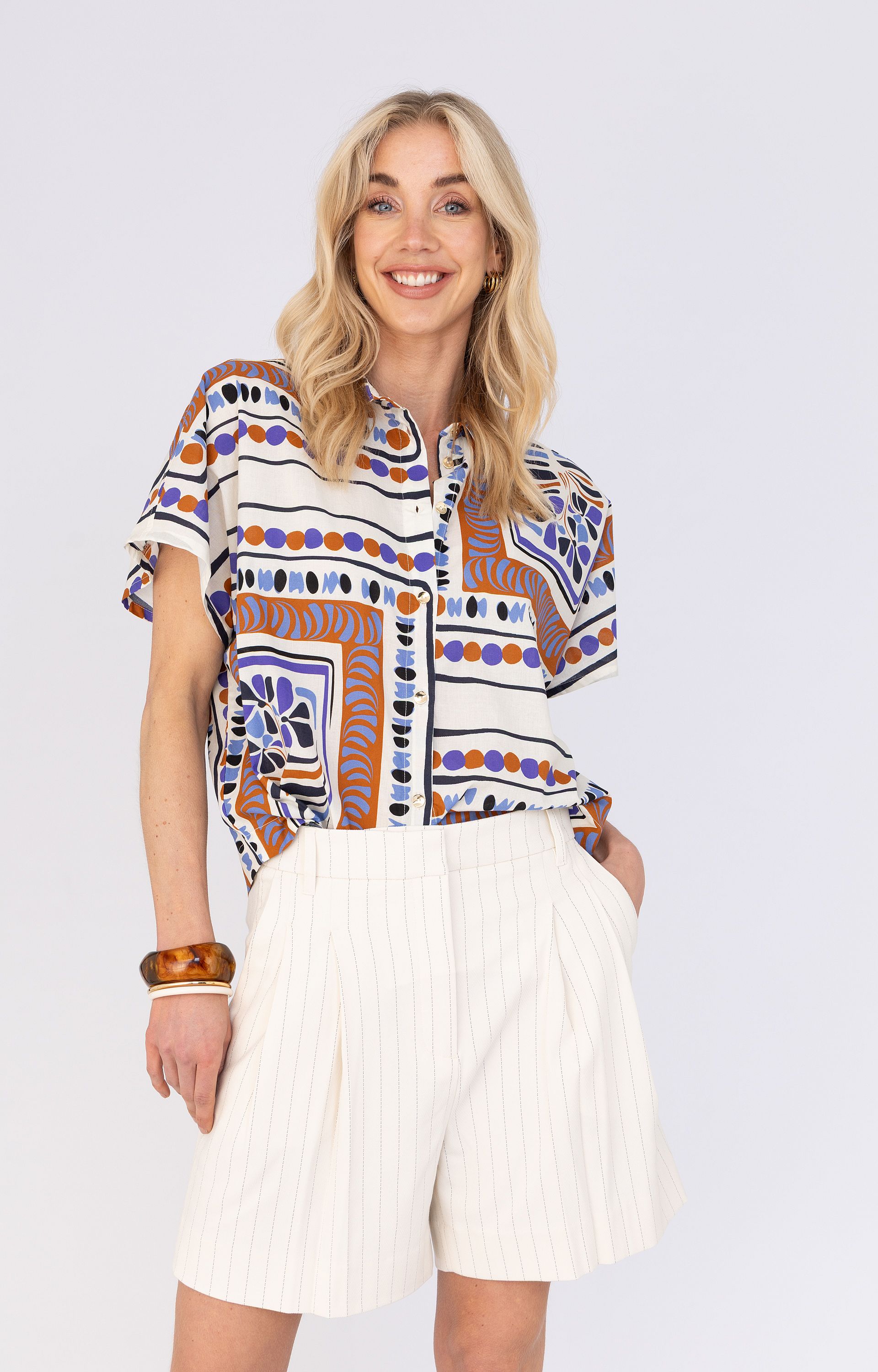 ANNA 43A05-03610A Blouse Dessin