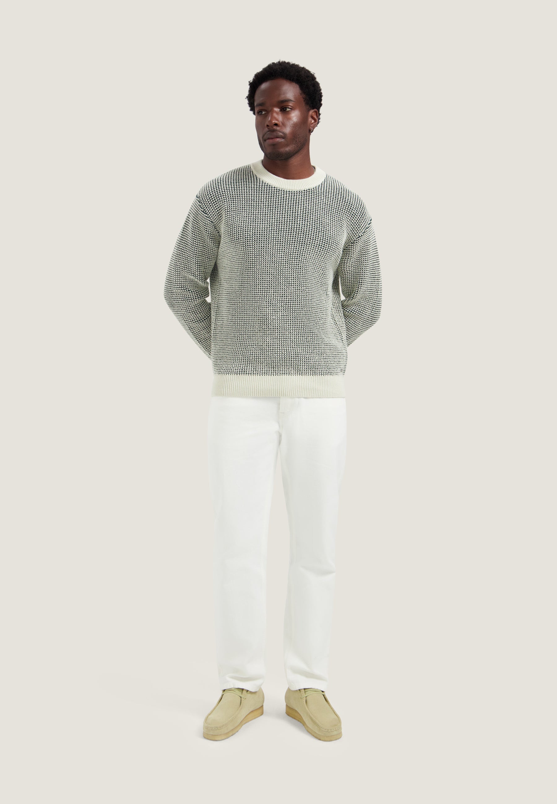 DSTREZZED 404940 LEONES CREWNECK trui groen