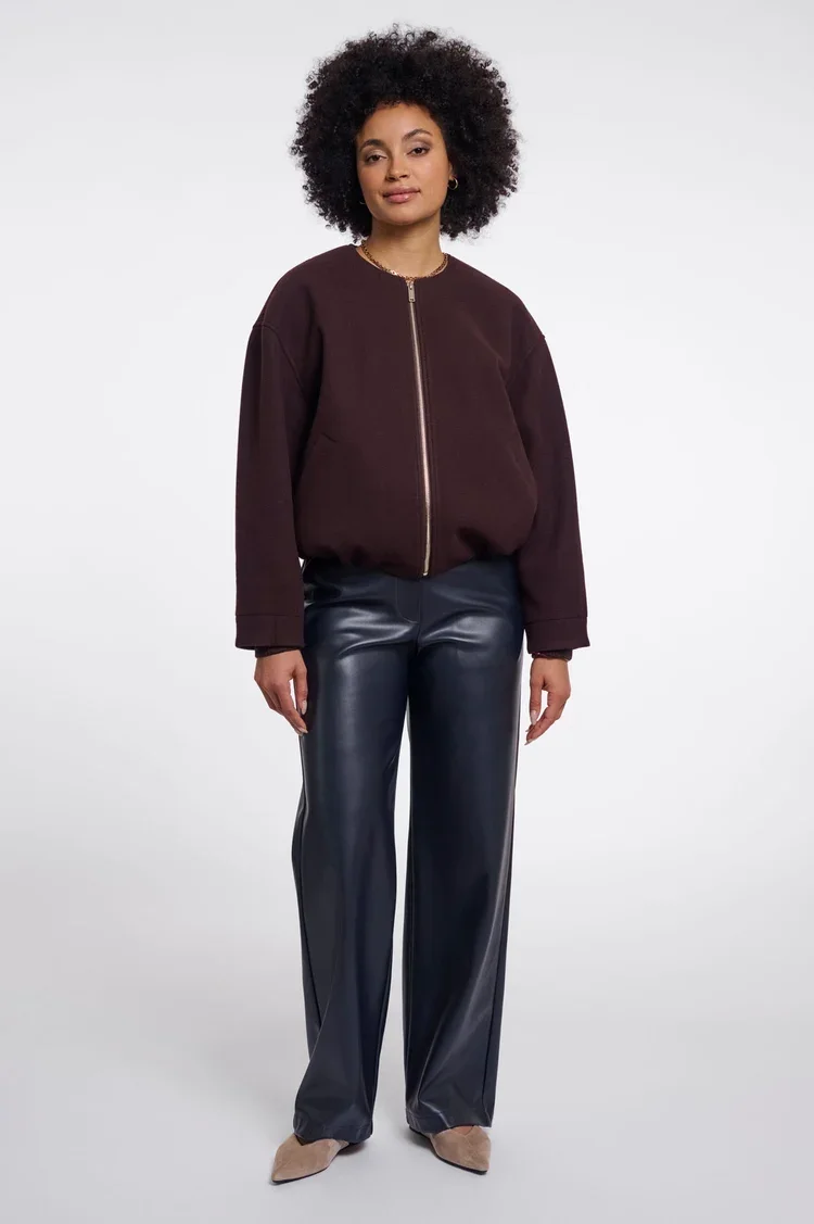 RINO & PELLE Mona.7002611 Bomber Jacket-chocolate