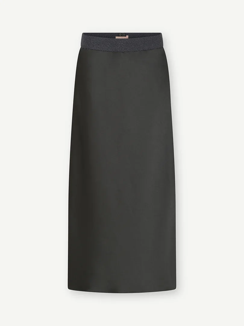 GUSTAV 62557 6745 Elly BiasCut L Skit - lange rok groen