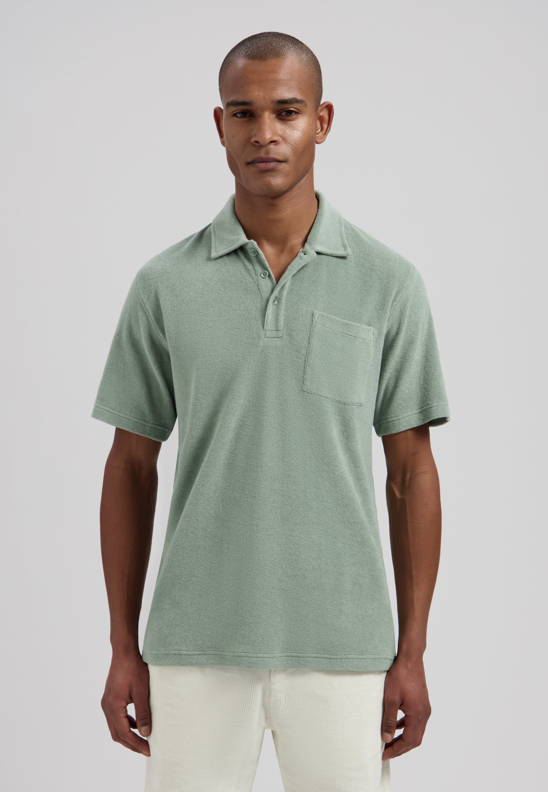 DSTREZZED 240030 Roy Polo - Green Shadow