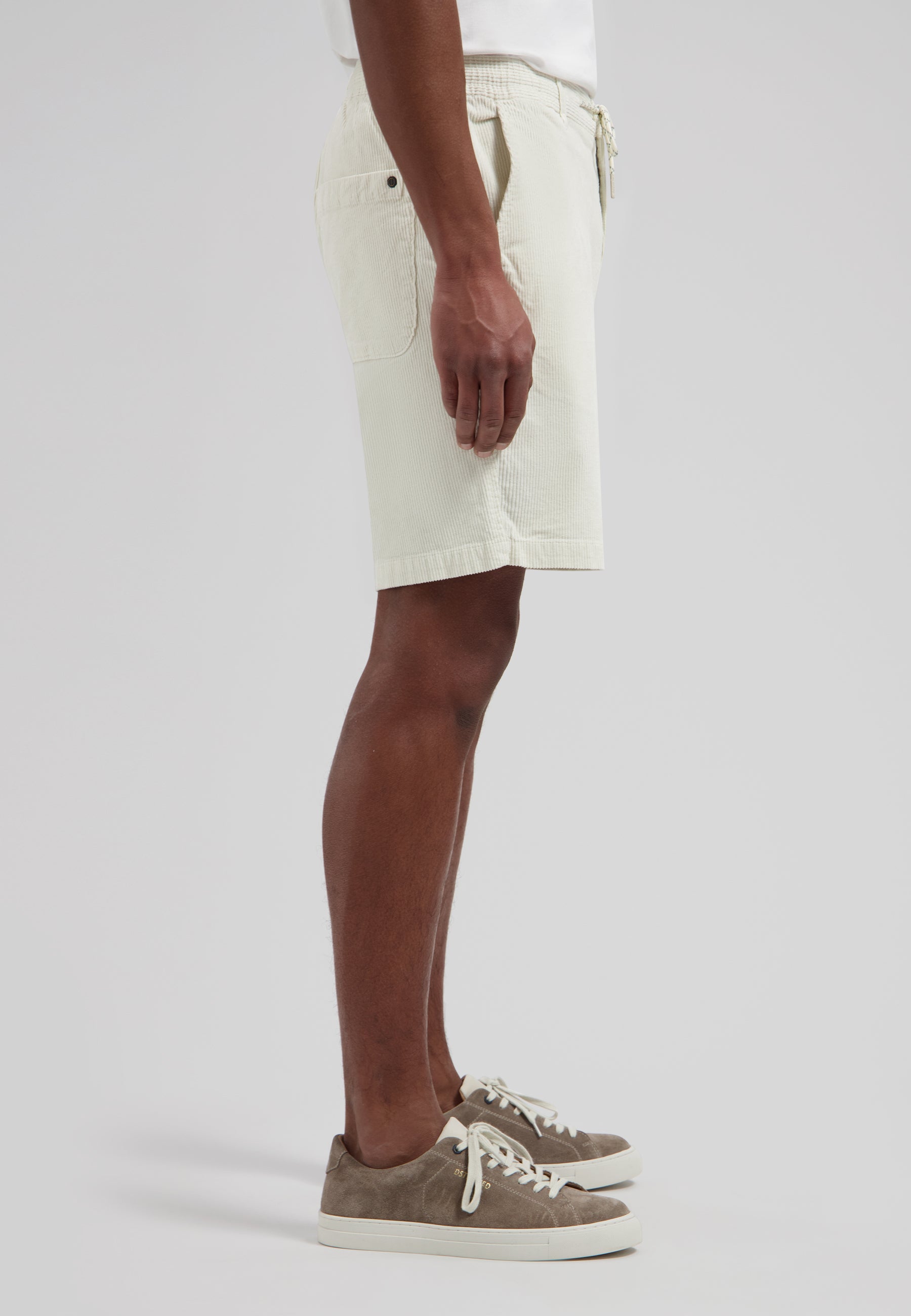 DSTREZZED 515566-SS26 Logan Shorts - Silver Birch