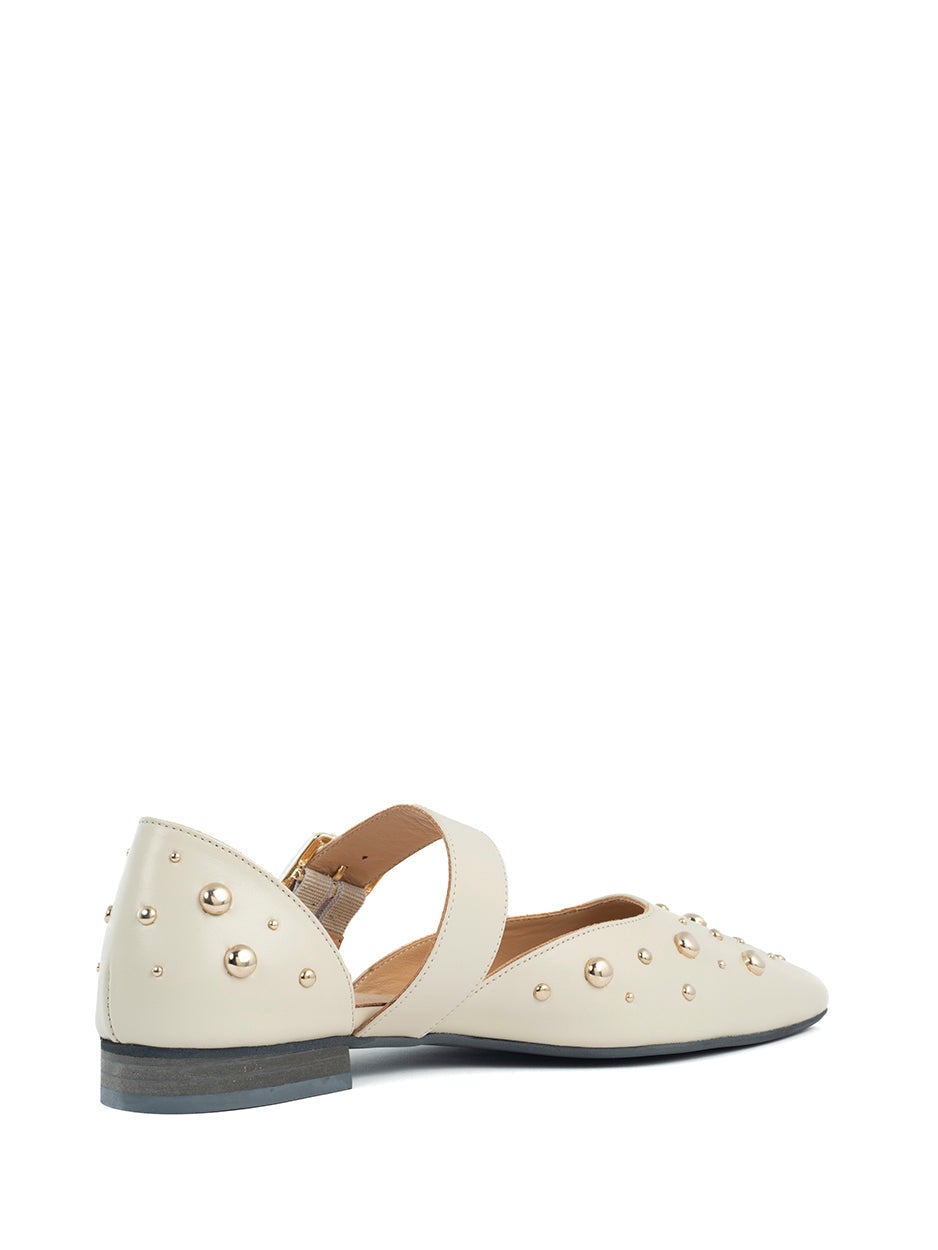 Babouche G-Ally-1 Ballerina - Off White