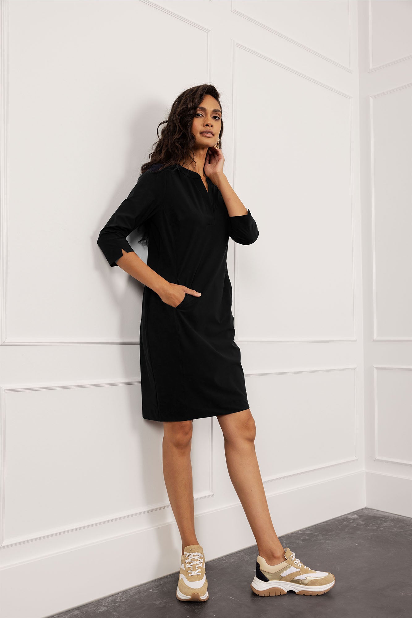 Studio Anneloes 94785 Simplicity dress - black