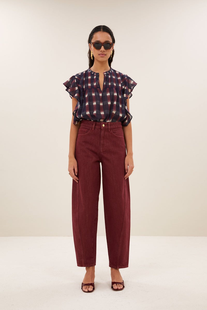 BY-BAR 26419313 begum wine jeans