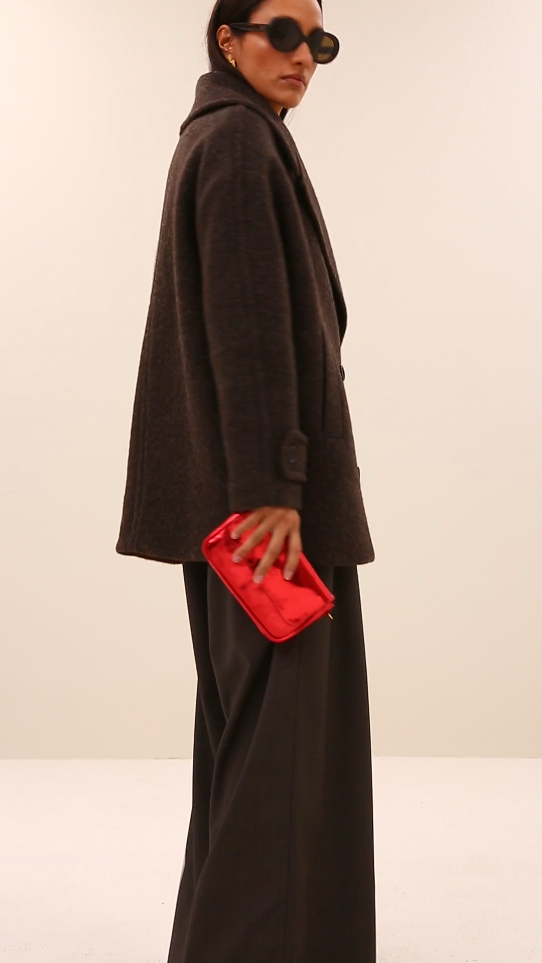 BY-BAR 26419028 Scott melange coat