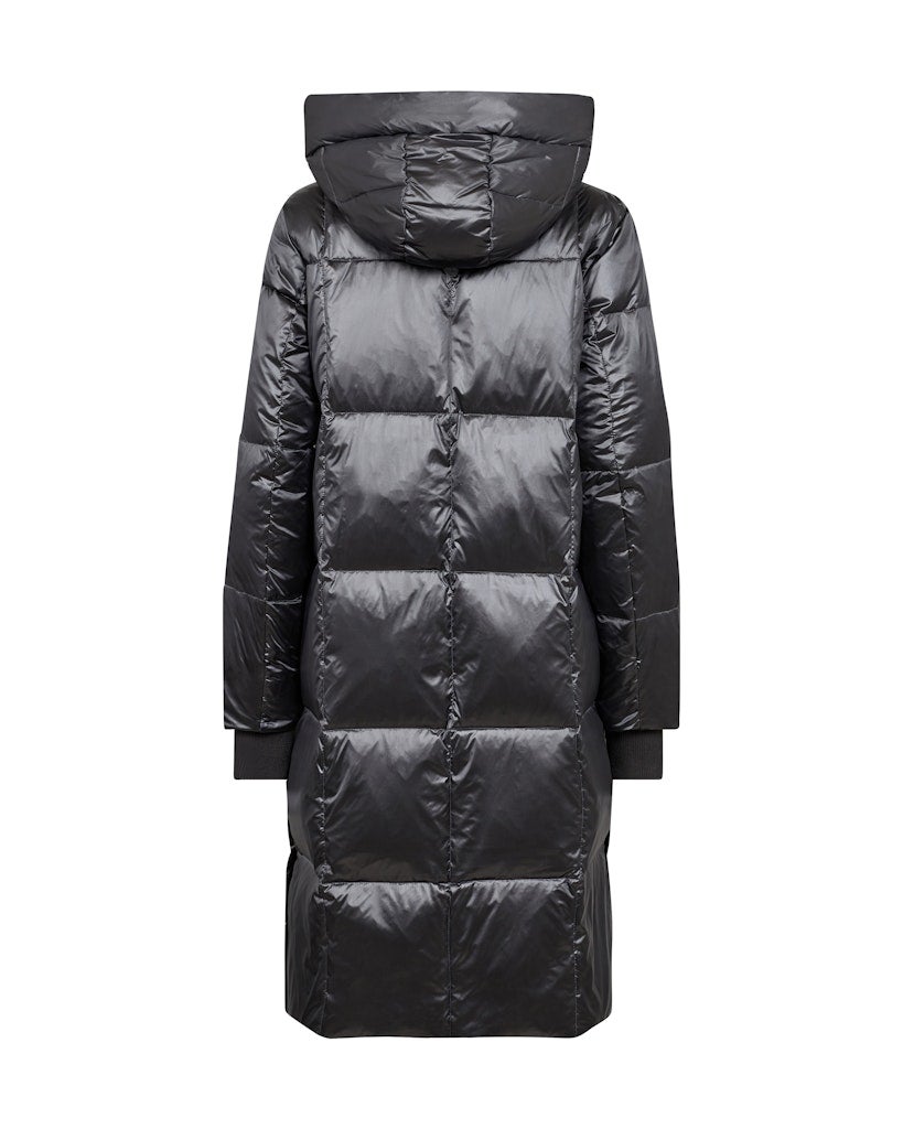 MOS MOSH 154370 MMNova Metallic Down Jacket - Dark Grey