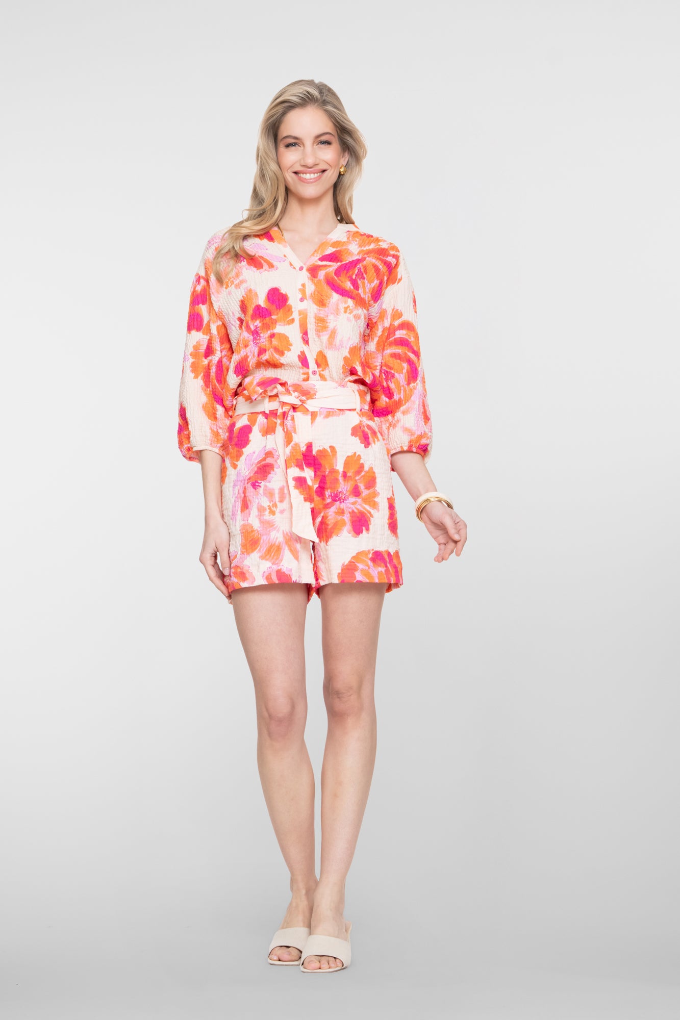 GEISHA 63490-20 Blouse Bloemdessin