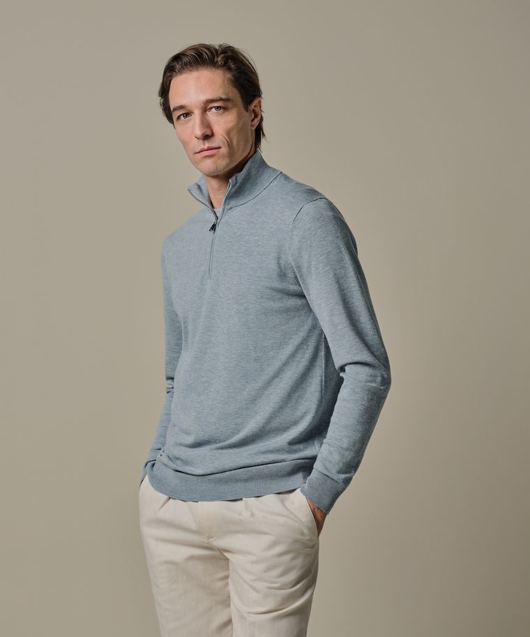 PROFUOMO PPXJ10008G PULLOVER HALF ZIP