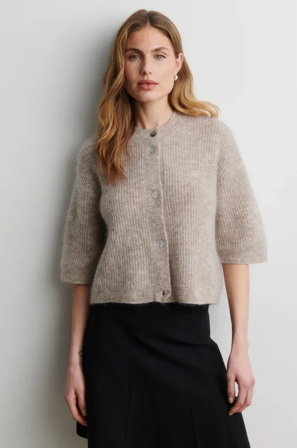 SECOND FEMALE 58367 Andrea Knit Rib Cardigan