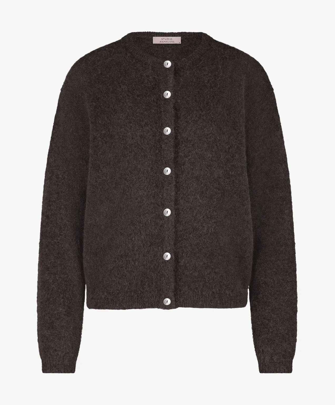 STUDIO ANNELOES 91545 Bibi cardigan-espresso