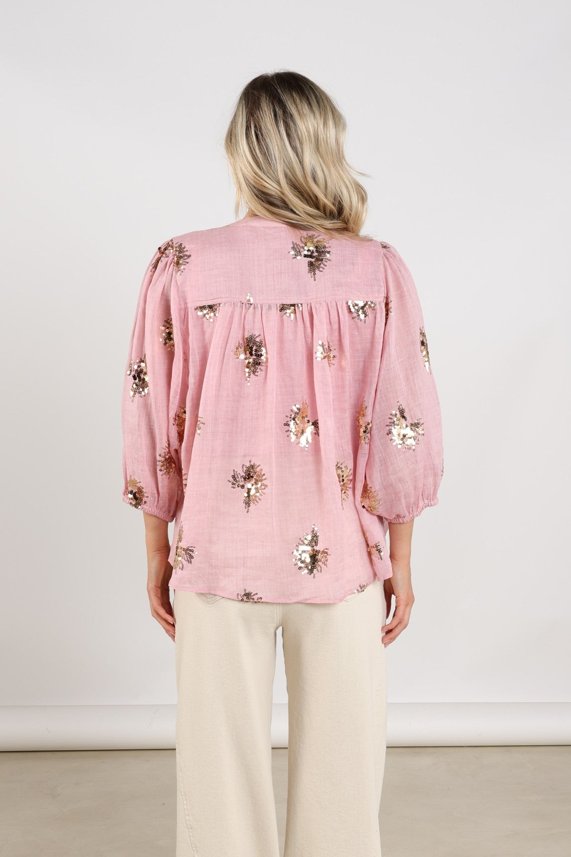 NUKUS NKS02175 Lynn Blouse Paillet