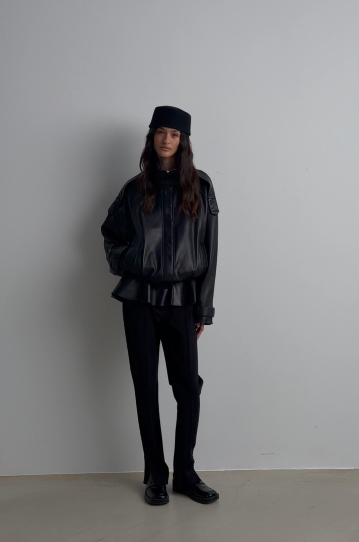 SECOND FEMALE 61307 Aluka Leather Jacket