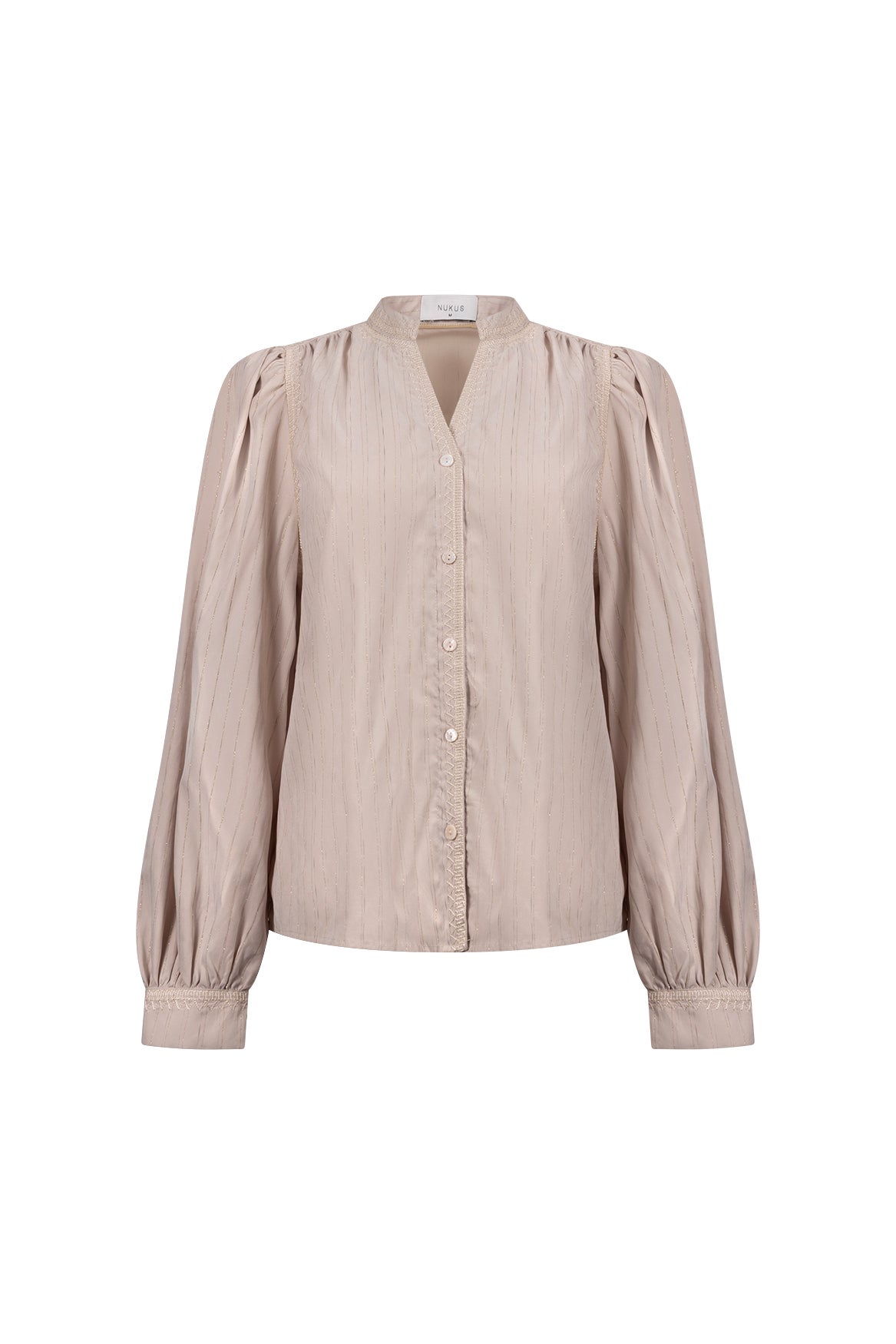 NUKUS NKF02171 Lizzy Blouse Stripe Lurex