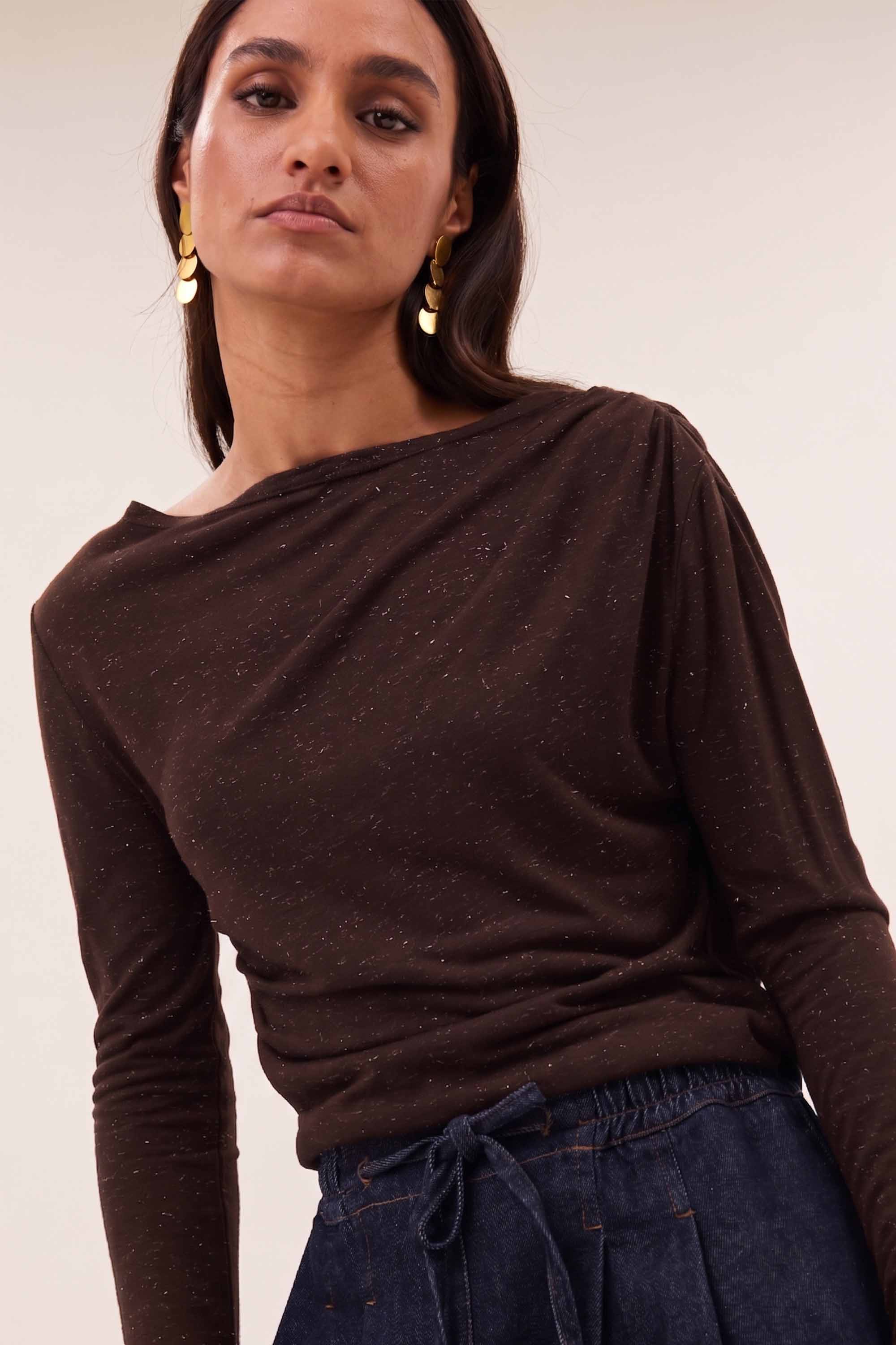 BY-BAR 26411007 leya sparkle top