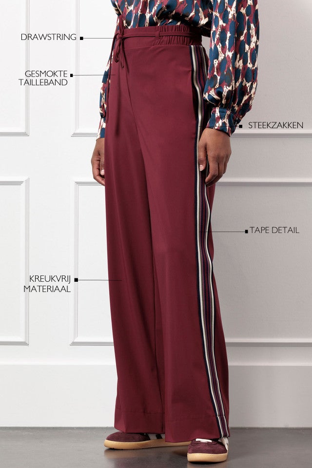STUDIO ANNELOES 13192 Iggy tape trousers