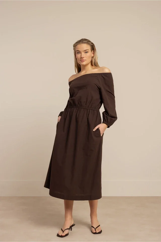STUDIO ANNELOES 13754 Saturday linen dress