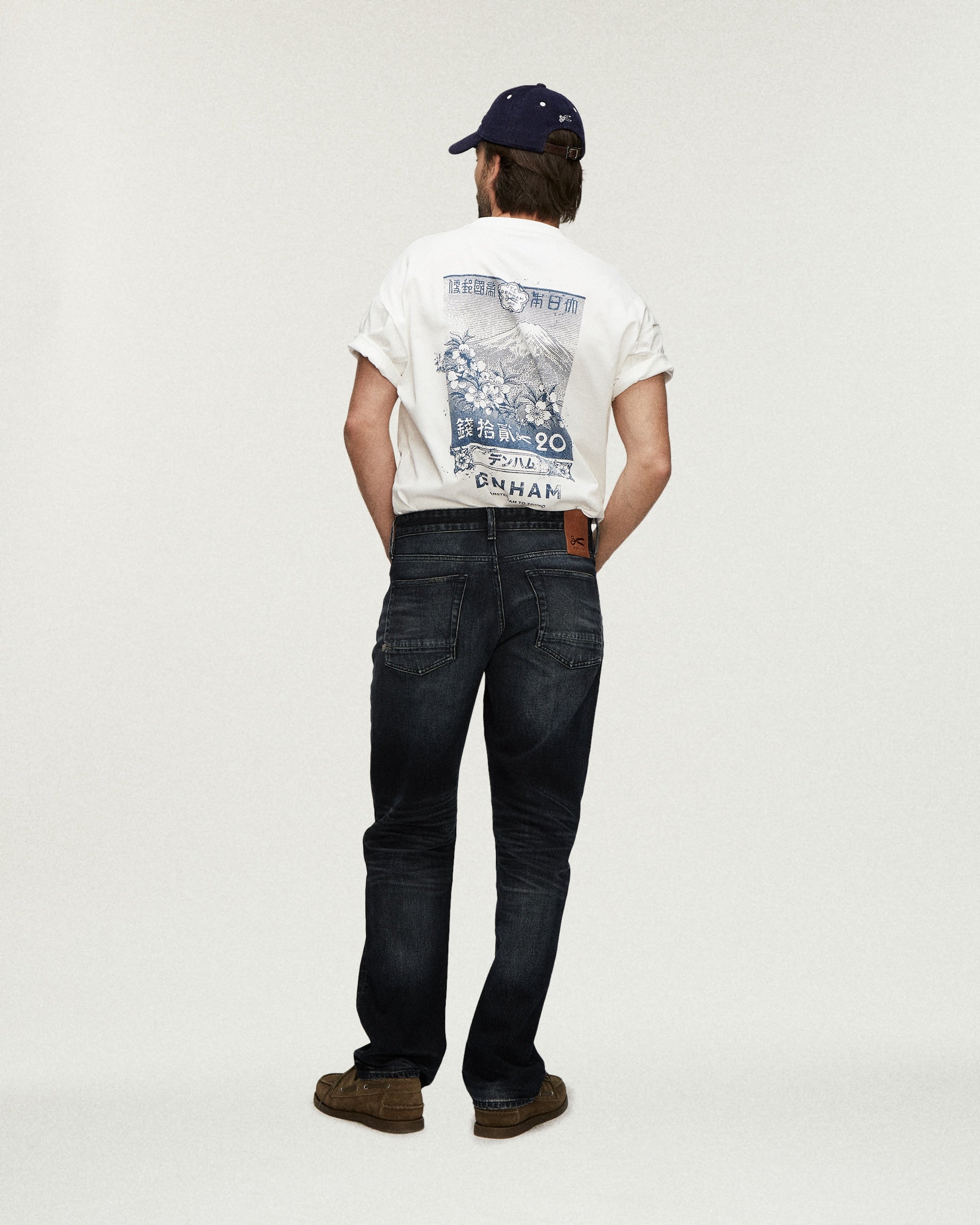 DENHAM 01-26-07-11-024 RIDGE JESSY straight fit jeans