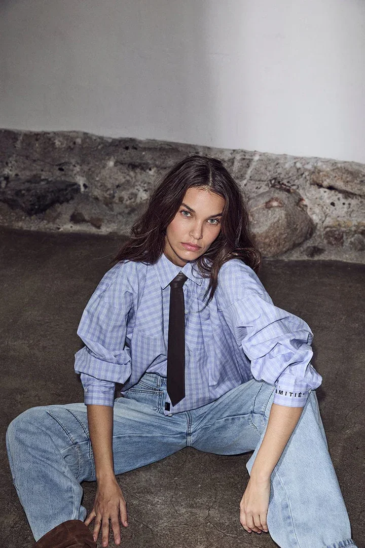 HAUTE L'AMITIE HL10746 Sophie Check Shirt