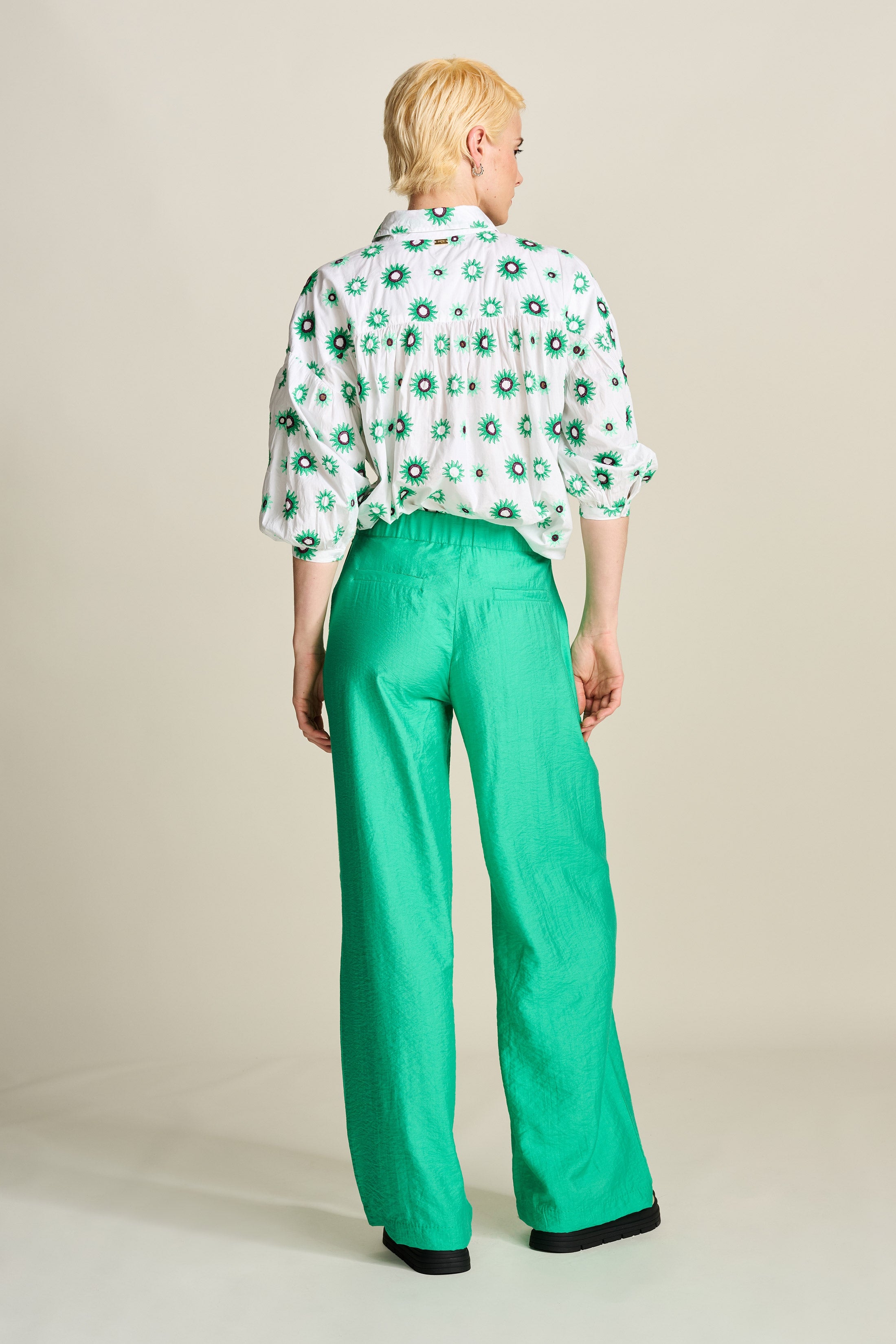 POM SP7819 PANTS - Lush Green