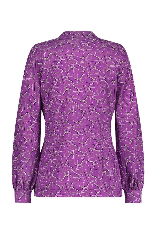 STUDIO ANNELOES 09579 Moontje SA logo blouse