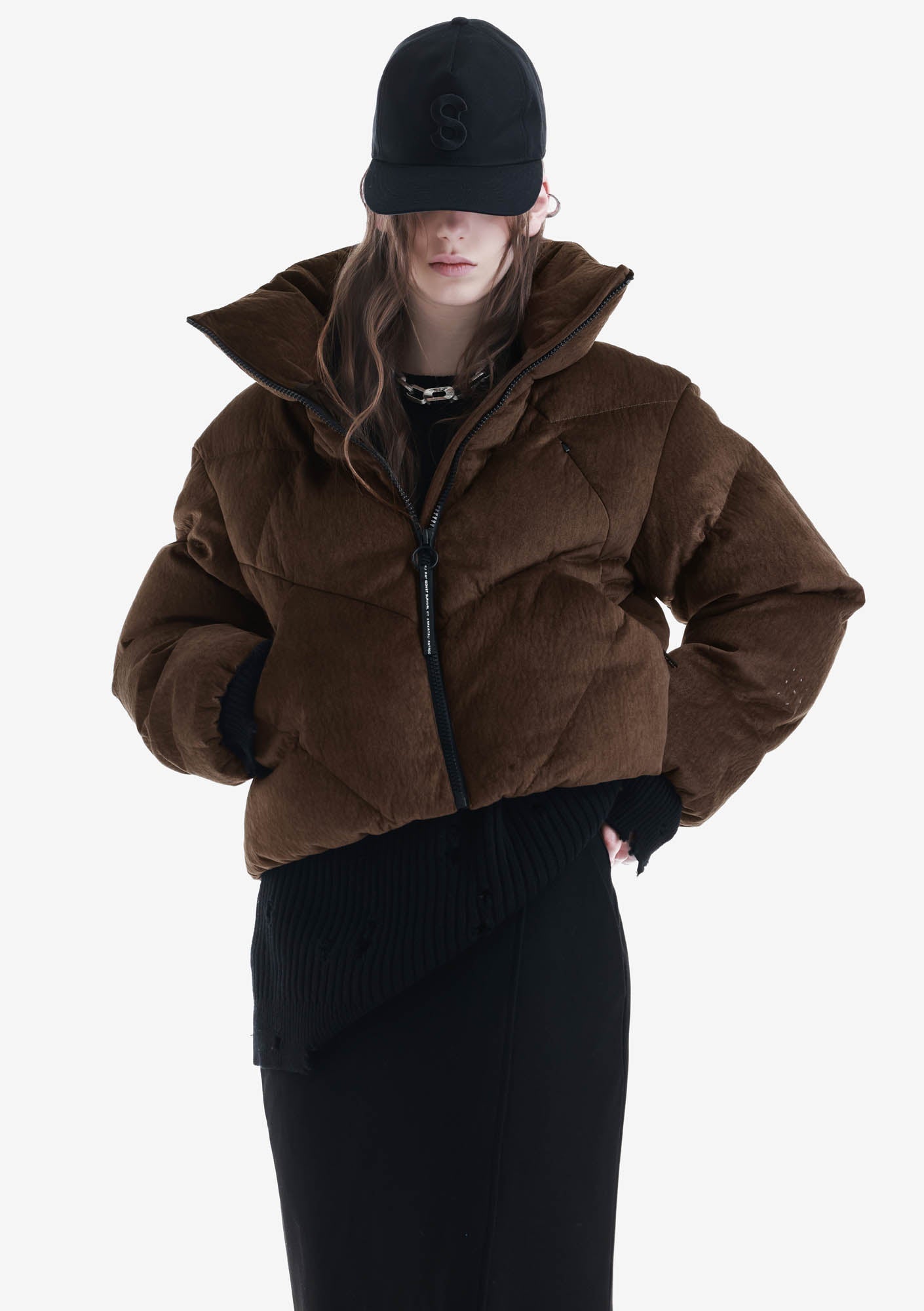 KRAKATAU QW616 1262000022 NEBULA Short Puffer Jacket