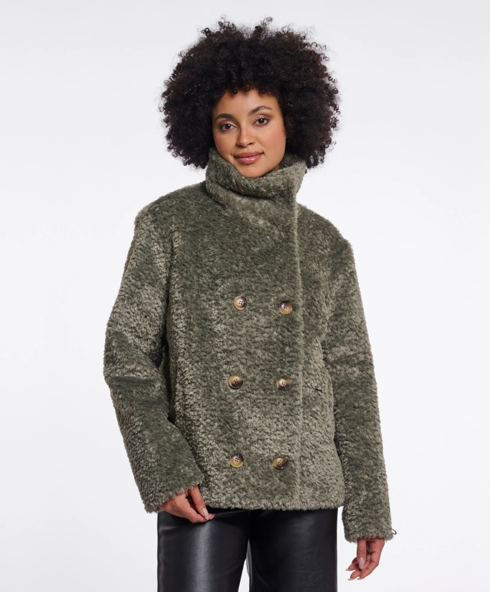 RINO & PELLE Brune.7002612 Teddy jas