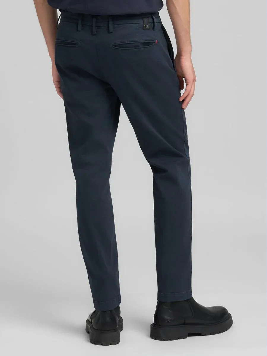 REPLAY M9722E..8366197 BENNI Regular fit Chino-Blauw
