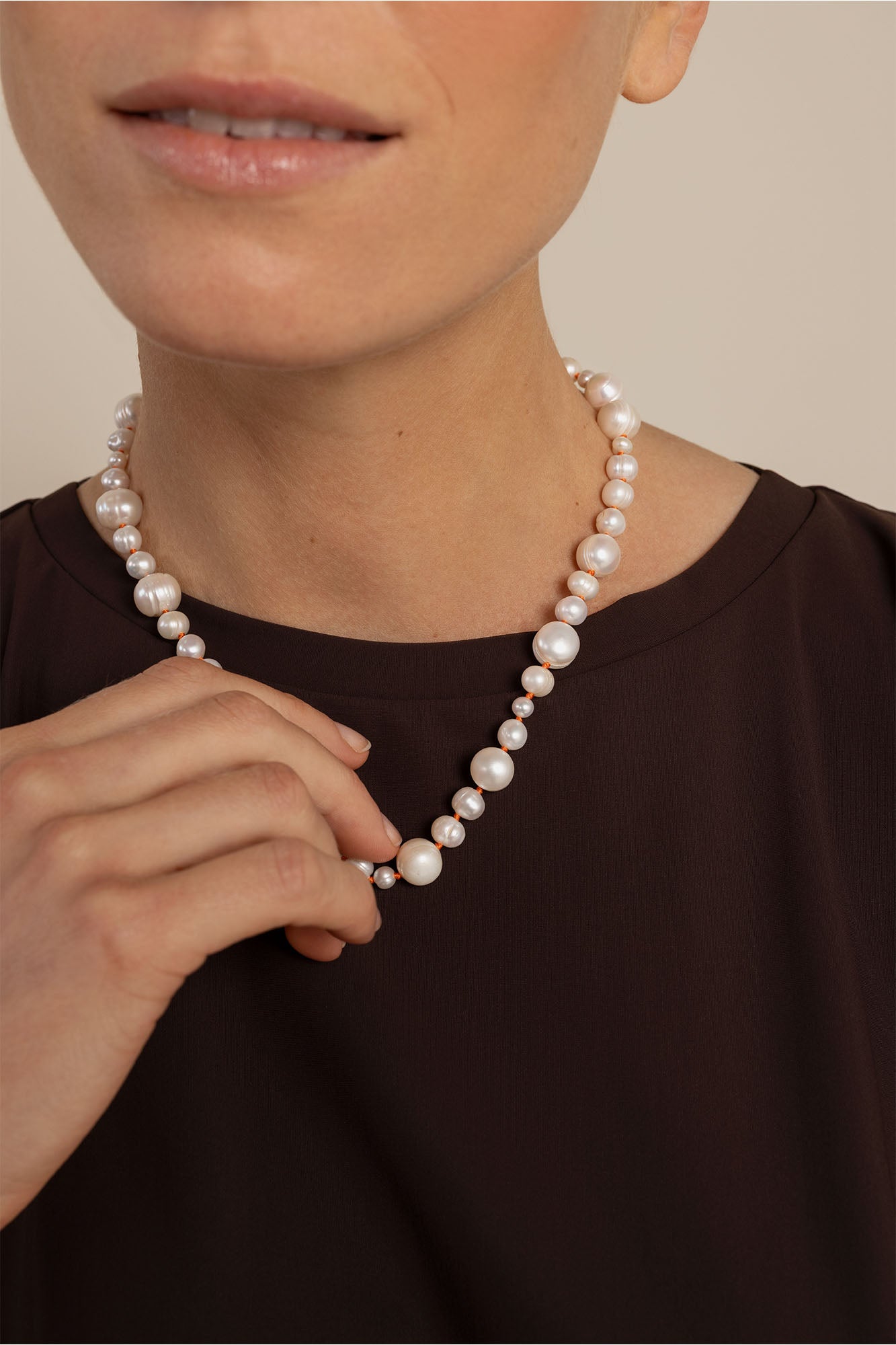 STUDIO ANNELOES 14177 Pearl anniversary necklace