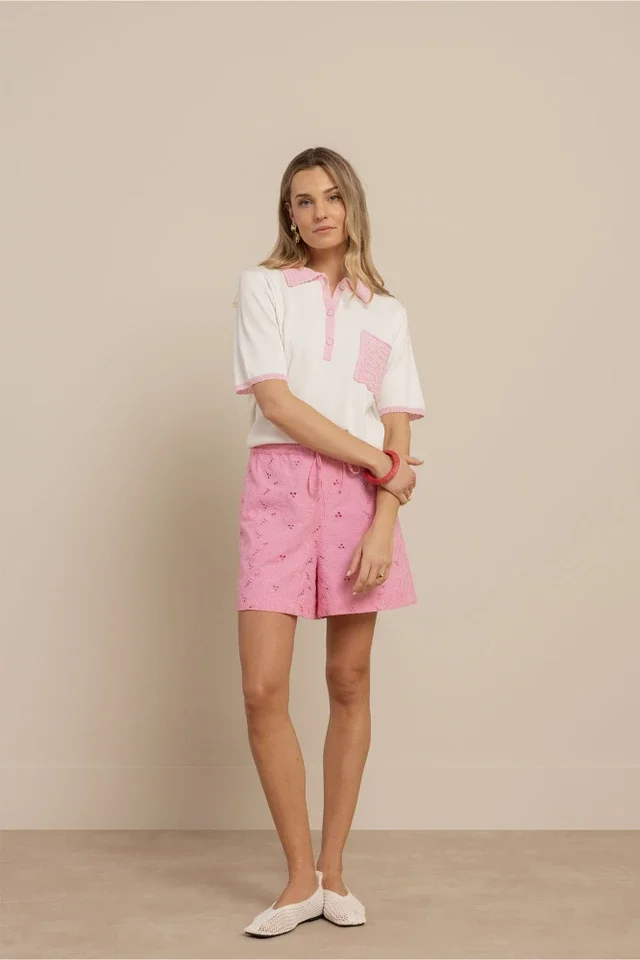 STUDIO ANNELOES 13915 Jemy crochet polo