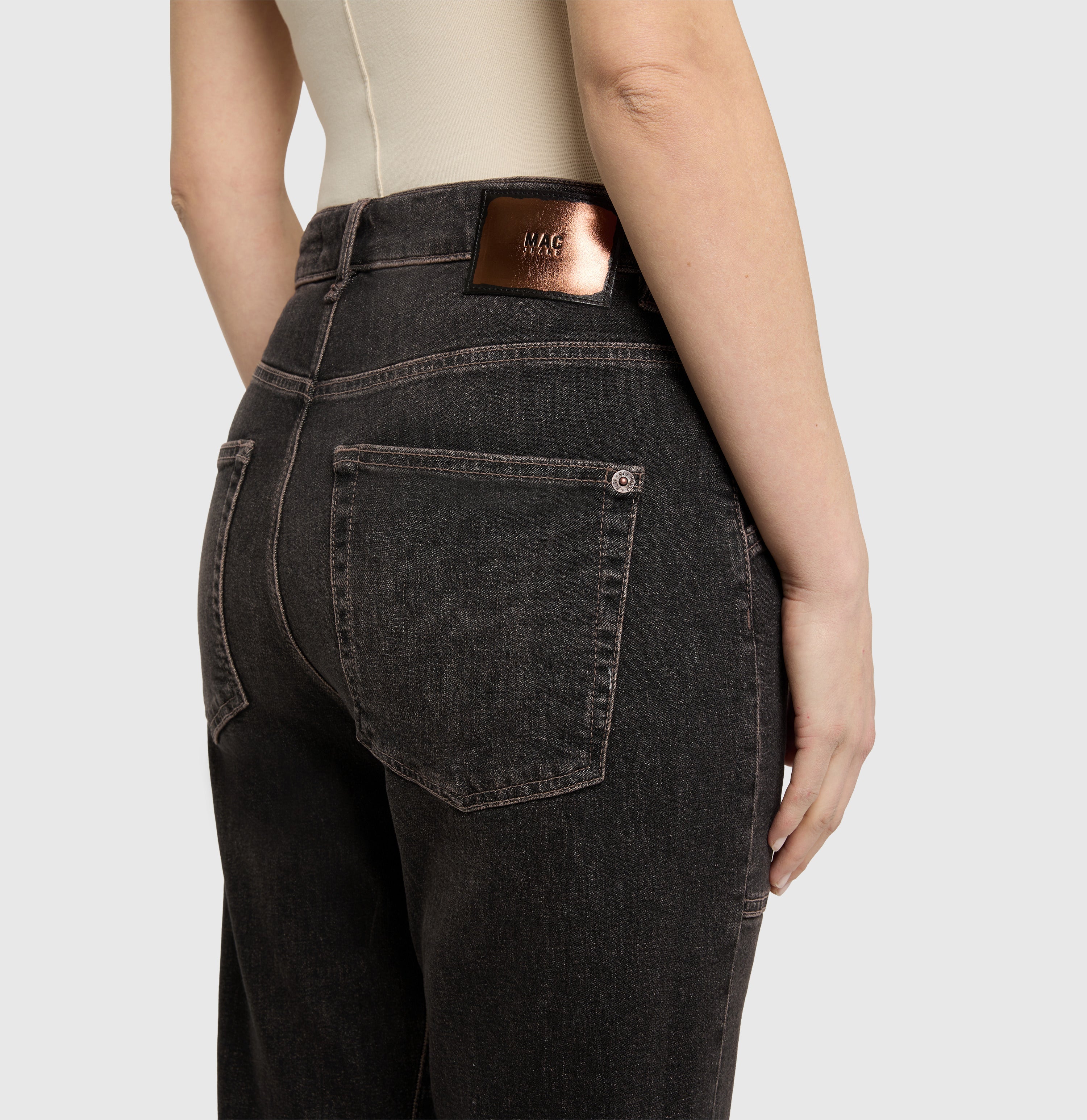 MAC 0361L 2321-90 Baggy Straight Relaxed Fit Jeans