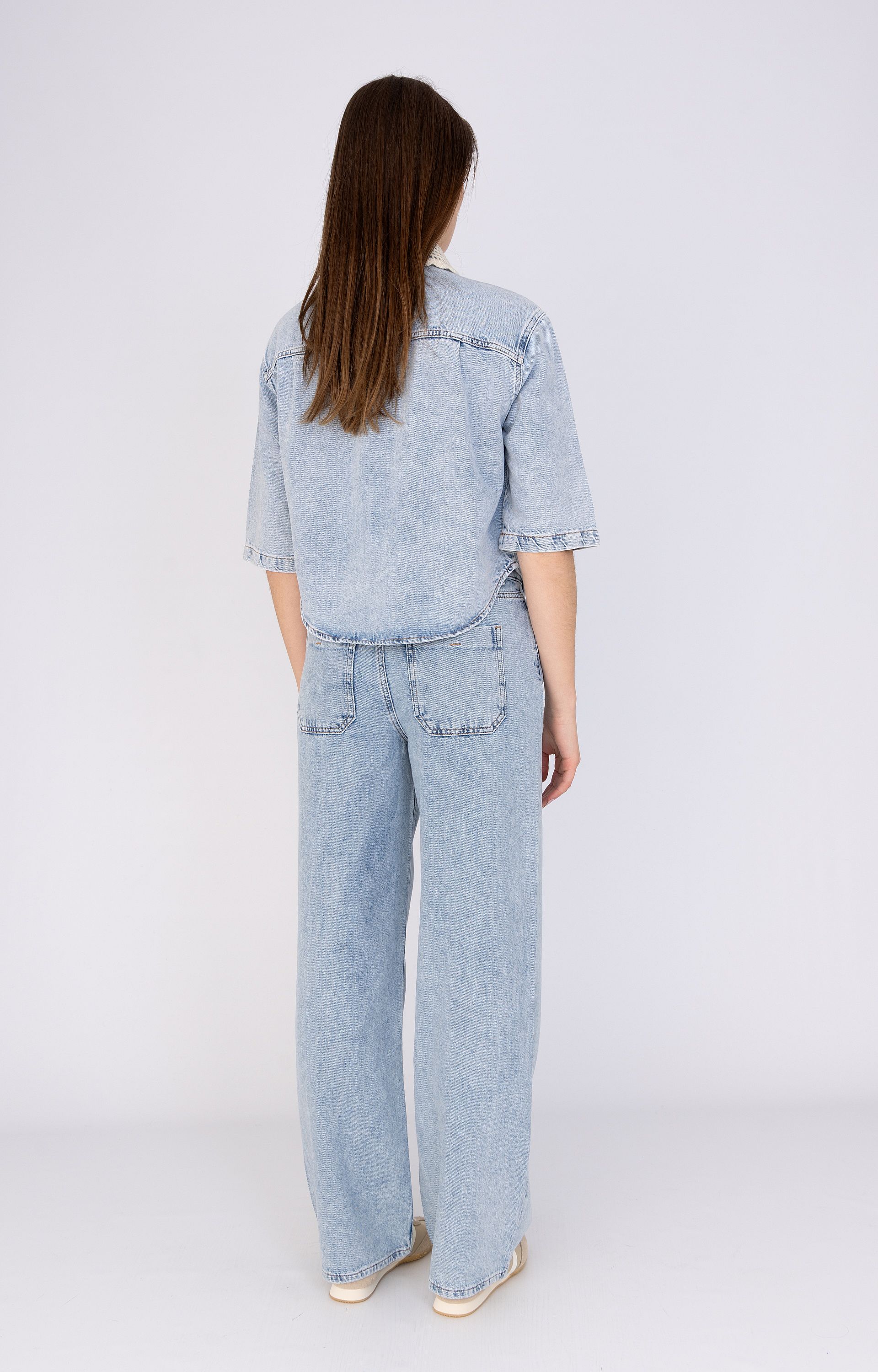 ANNA BLUE B11-02-Jeans Wider