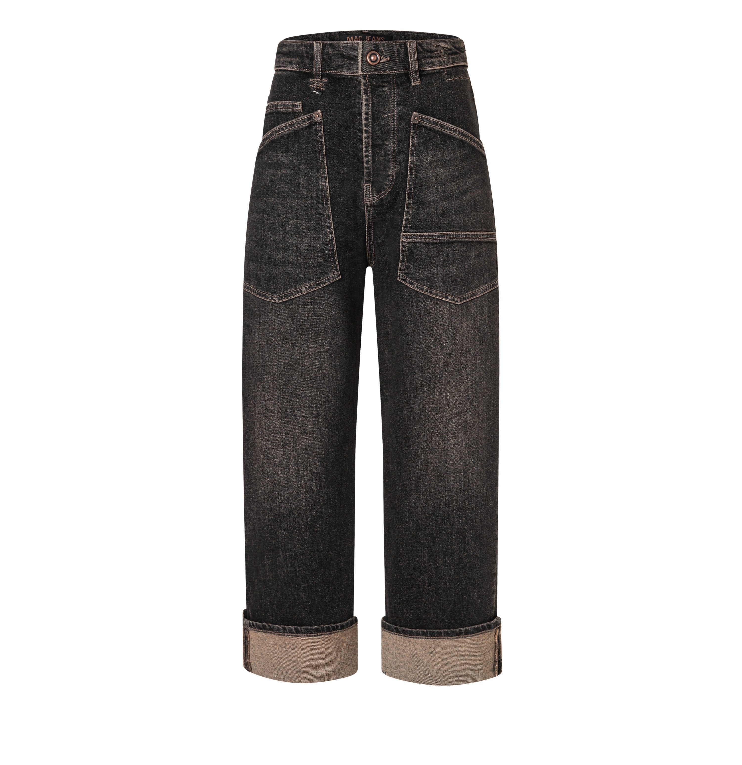 MAC 0361L 2321-90 Baggy Straight Relaxed Fit Jeans