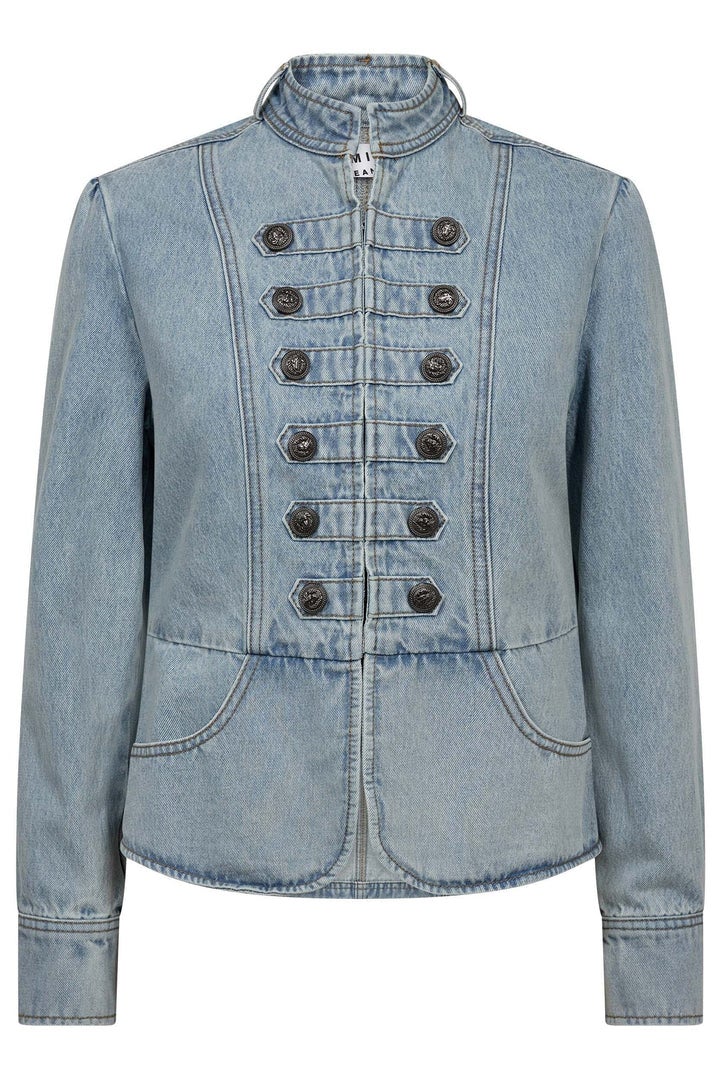 HAUTE L'AMITIE HL11011 BleachDenim Uniform Jacket