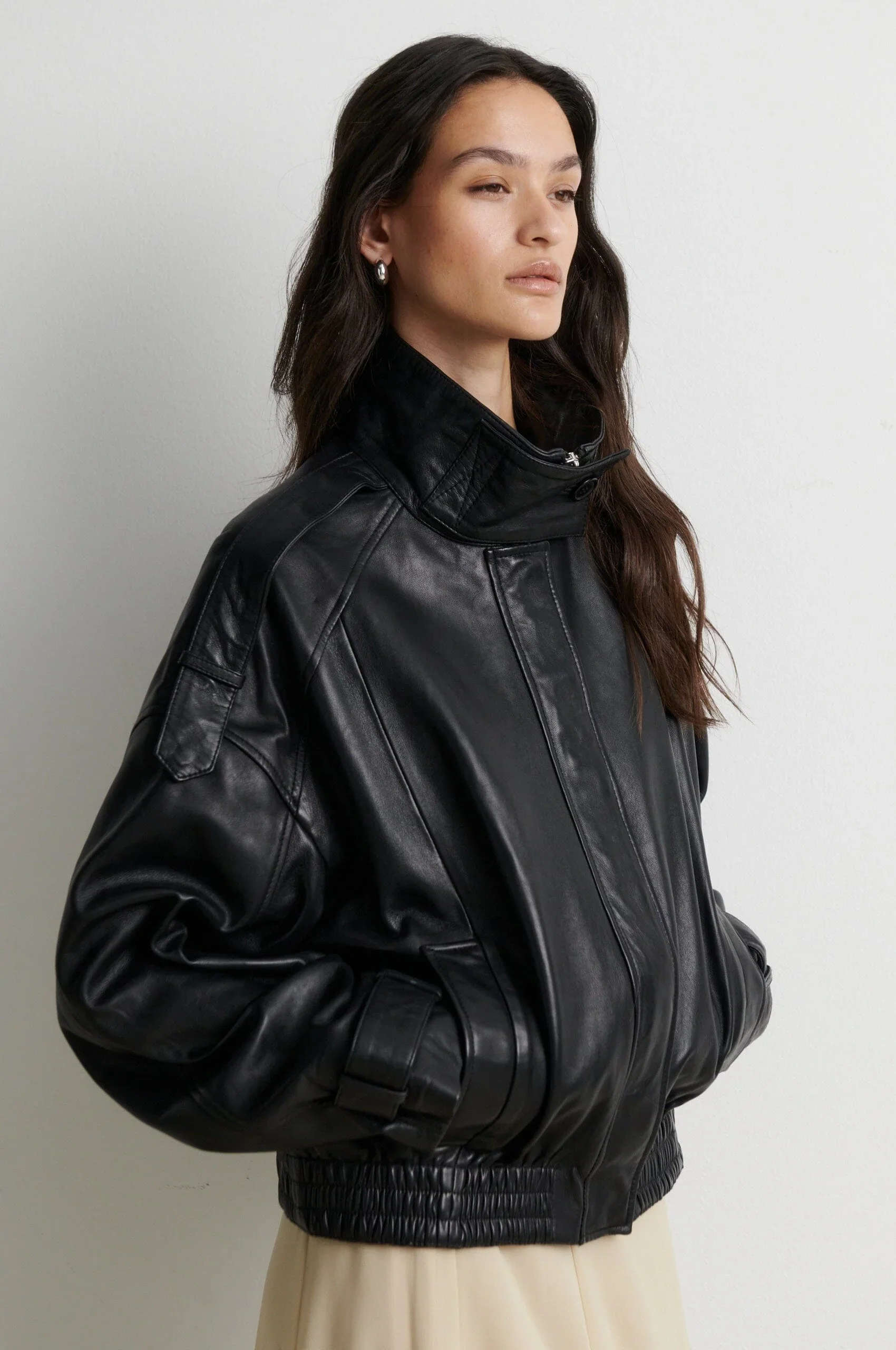 SECOND FEMALE 61307 Aluka Leather Jacket