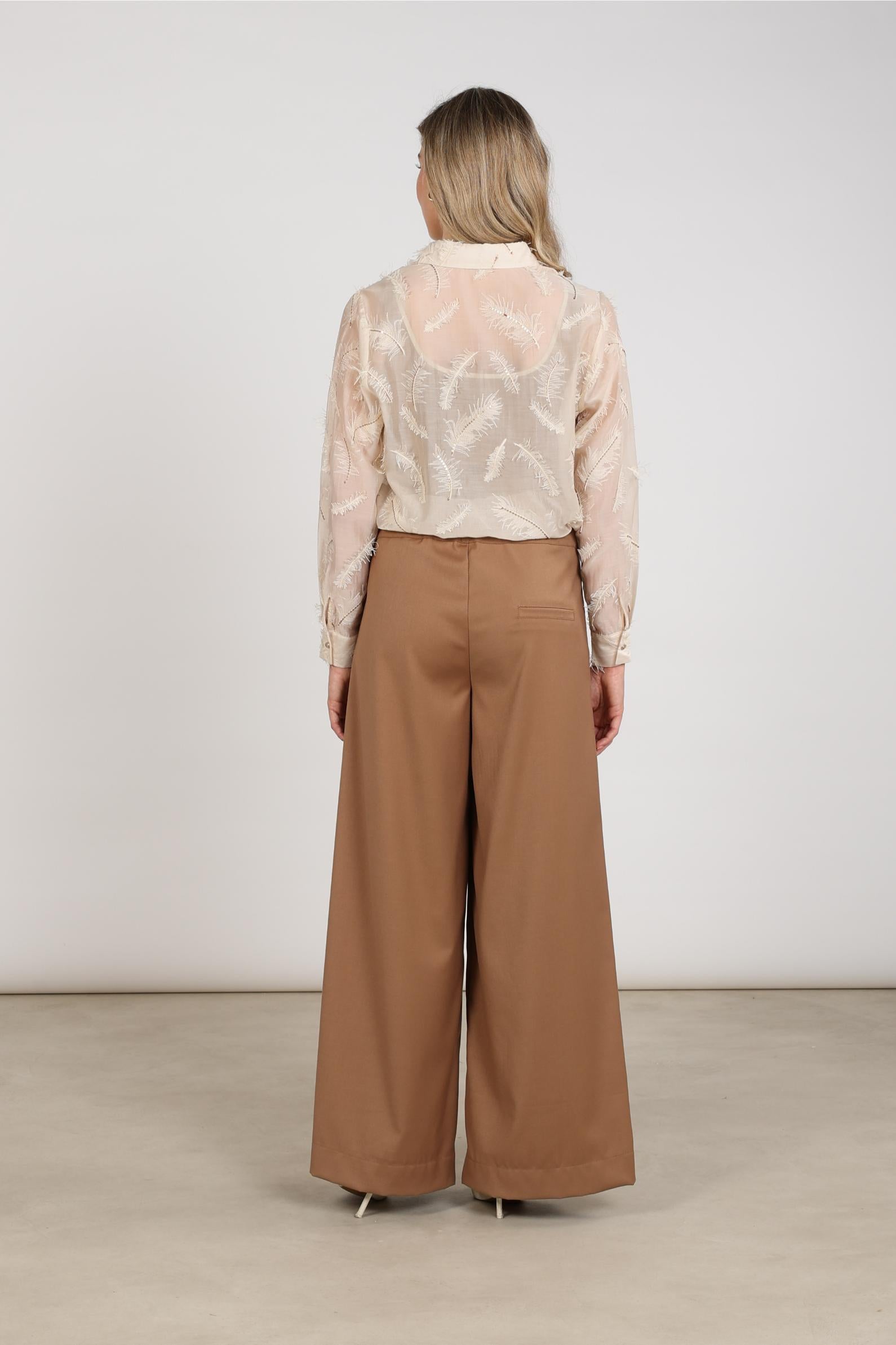 NUKUS NKF02179 Aysha Blouse Feathers