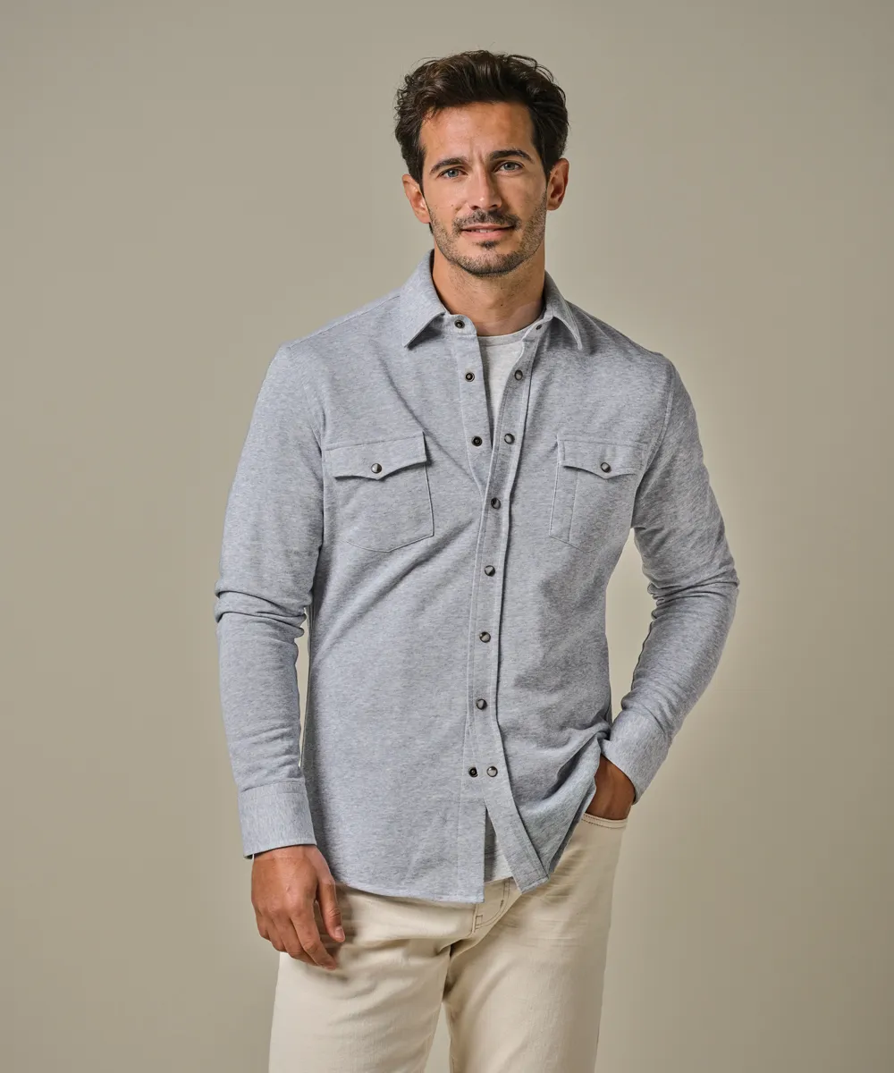 PROFUOMO WESTERN OVERSHIRT PPWF1005E