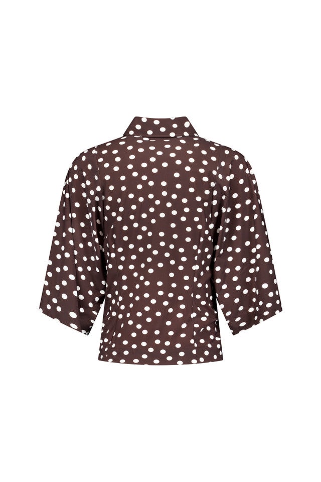 STUDIO ANNELOES 13937 Fabienne dot blouse