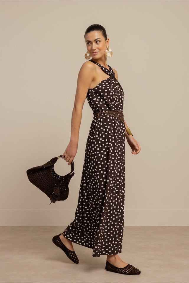 STUDIO ANNELOES 13938 Norah 2way dot dress