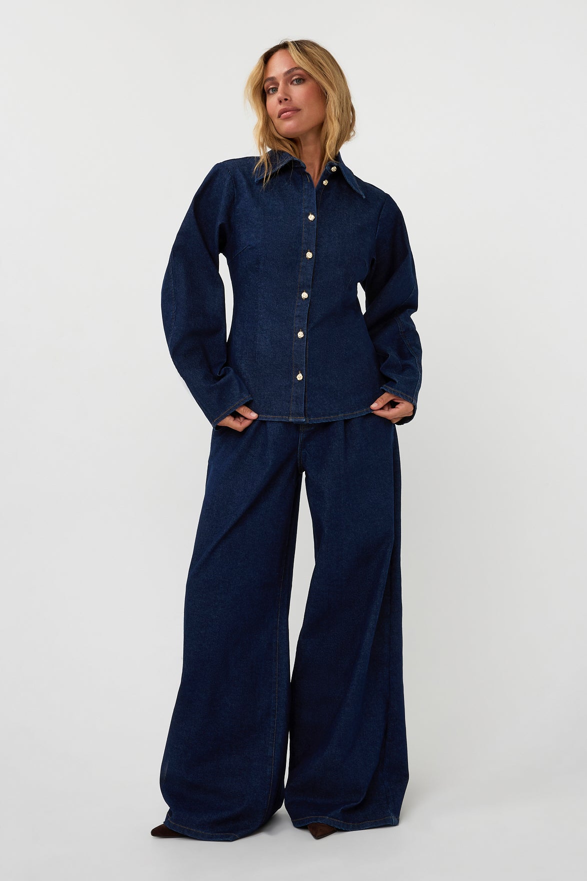 AMAYA Amsterdam 264-35 Aria pants-blue denim