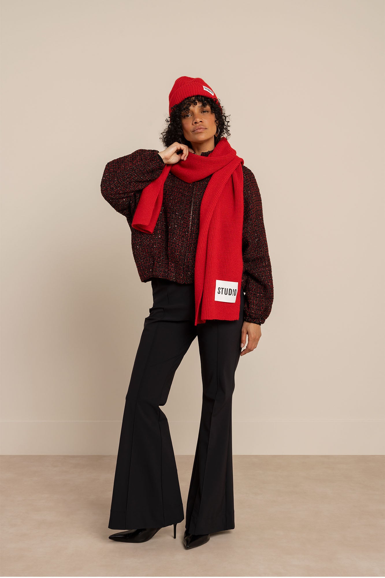 STUDIO ANNELOES 14311 Sandy scarf