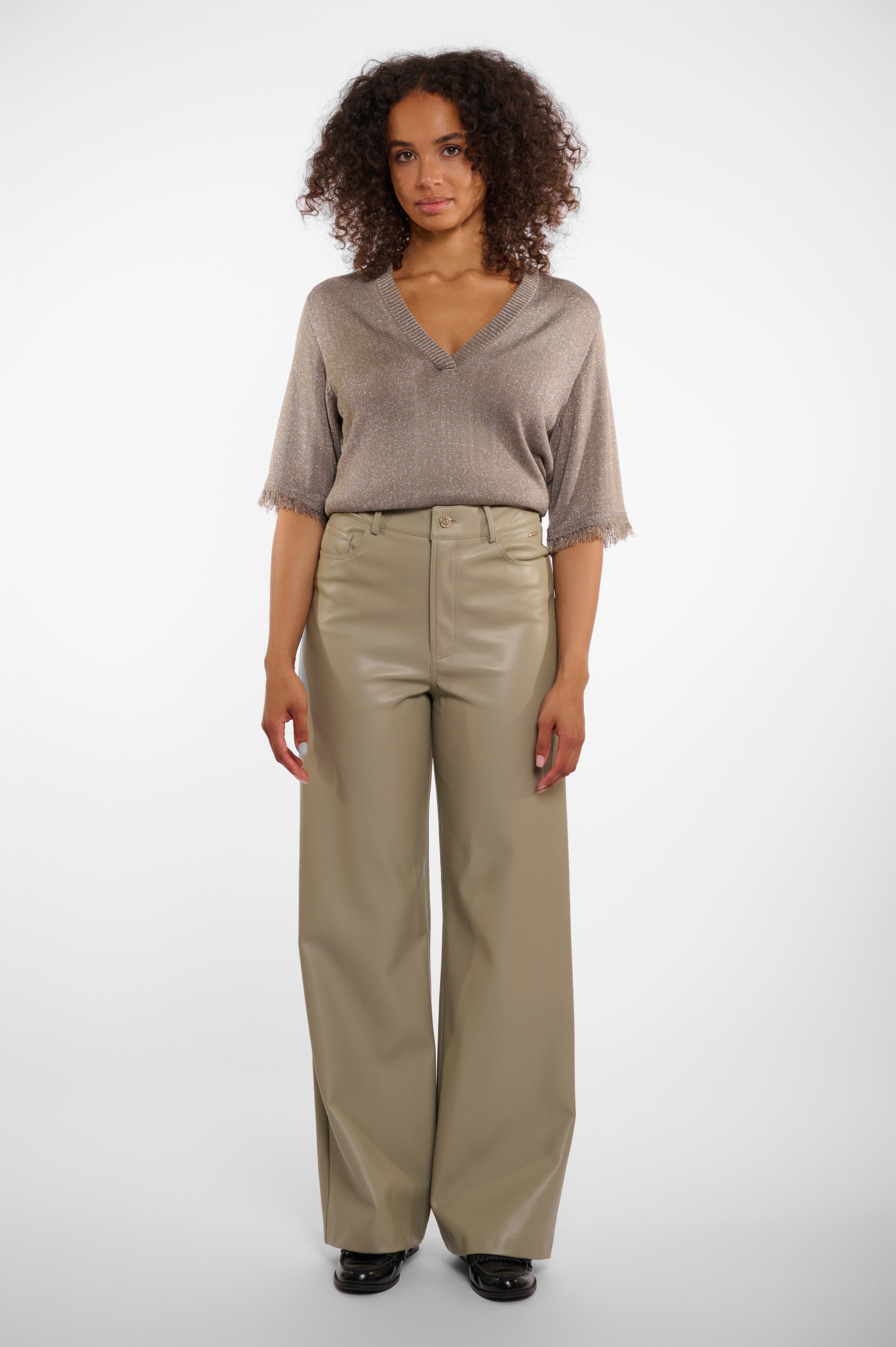 RINO & PELLE Corian.7502521 Broek - Dusty Khaki