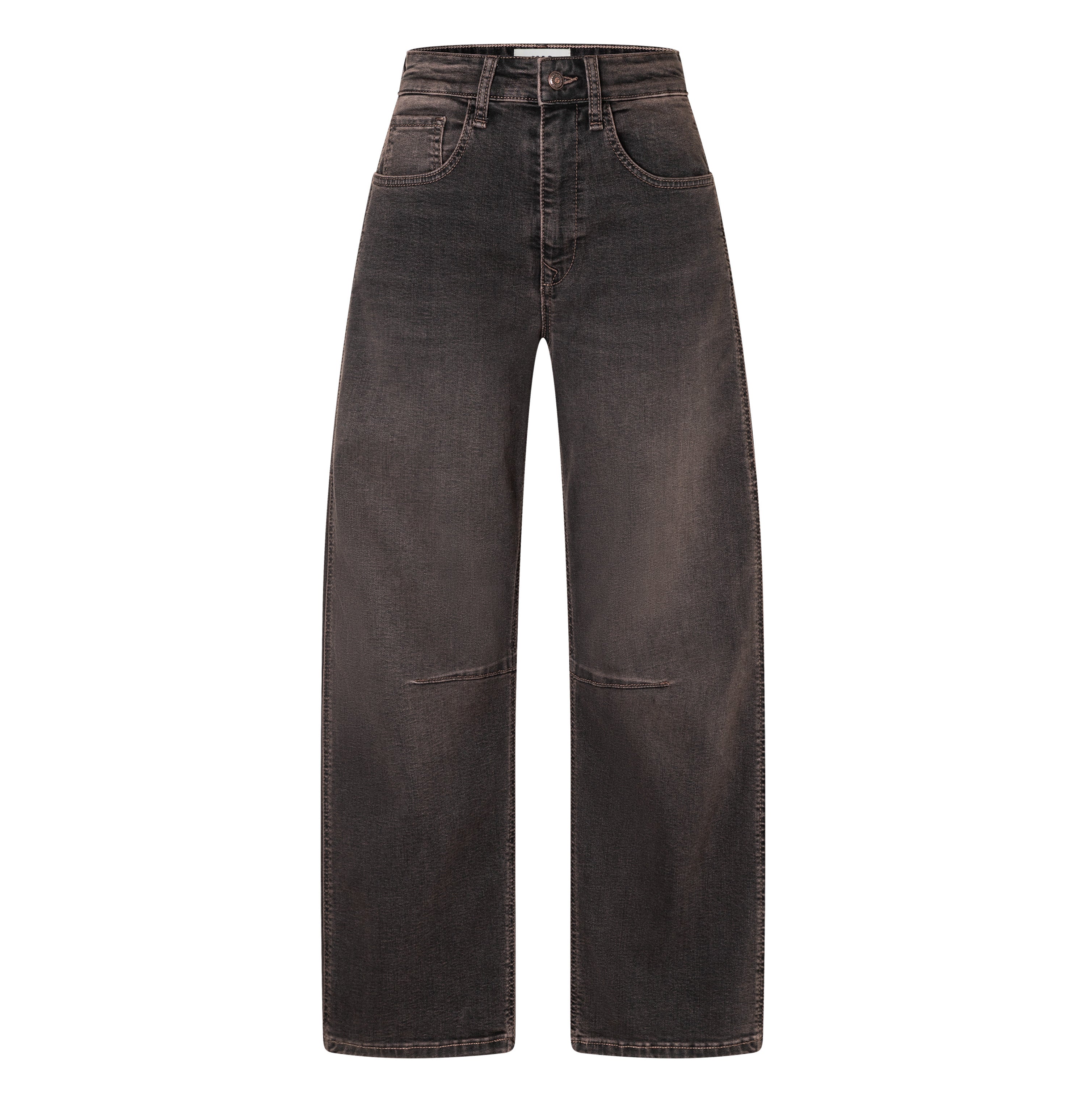 MAC 0333 3126-90 OHIO Barrel Fit Jeans-CoffeeVintage