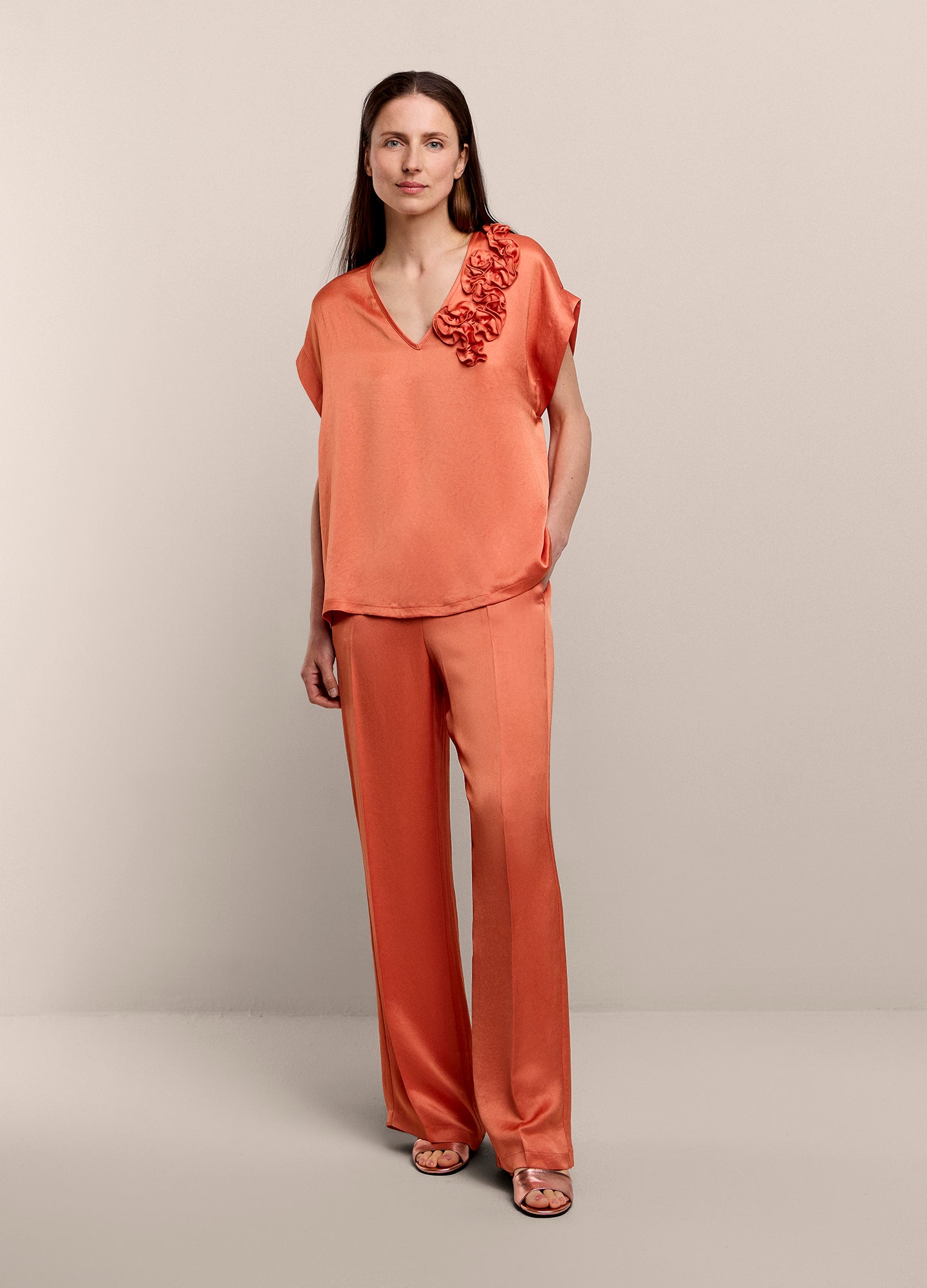 QUINTY X SUMMUM 2s3135-12032 Mouwloze top