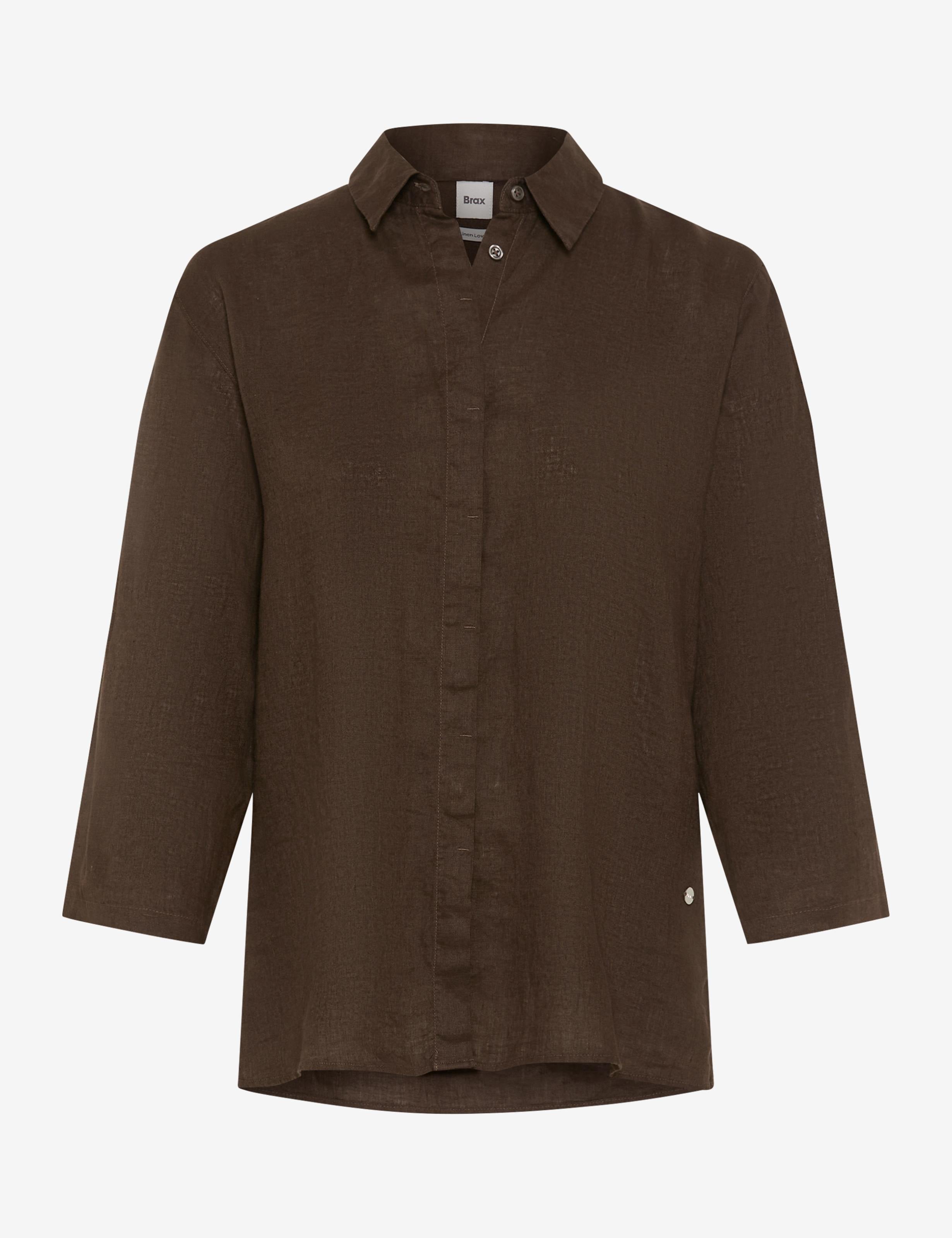 BRAX 940008_94111400 Style Vicki Blouse-dark ebony