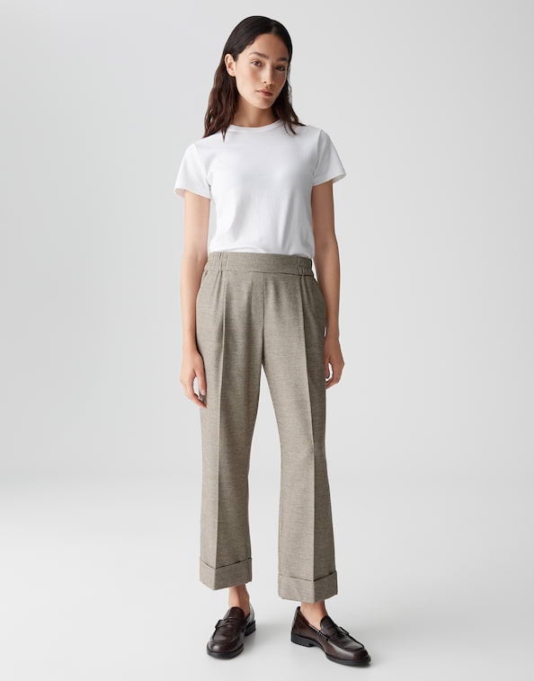 OPUS 10260313565384 Maikito pepita dessin pantalon