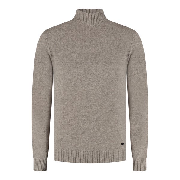 SEVEN DIALS SDL26305GR45 EMSLEY kolpullover grijs