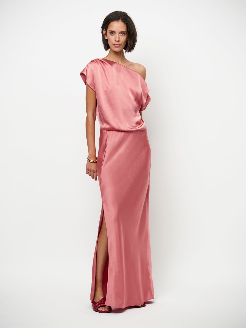 dante maxi dress L'IDE Dante Strapless Maxi Dress