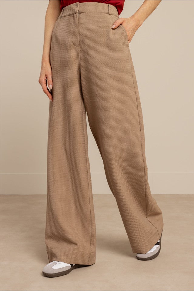 STUDIO ANNELOES 13667 Lexie waffle trousers