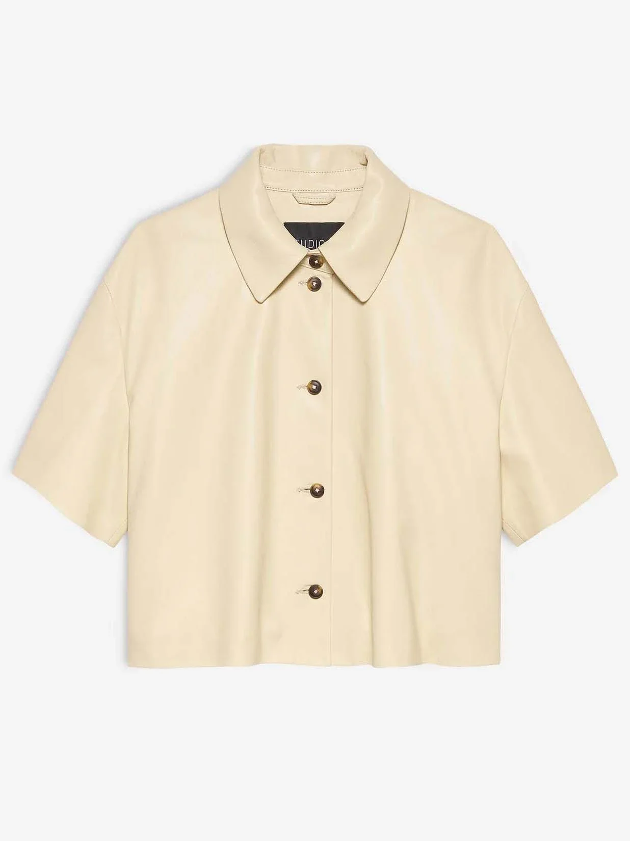 ARMA LEATHER 015L261018.01 Eveline Sheep Soft Waxed Blazerblouse